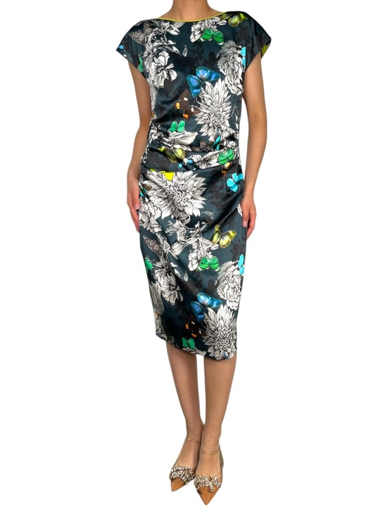 Marc Cain Dresses & Skirts - Marc Cain Ruched Butterfly Dress